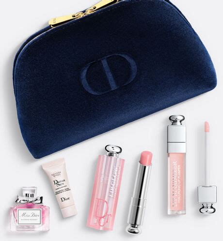 dior make up mini|christian Dior lipstick gift set.